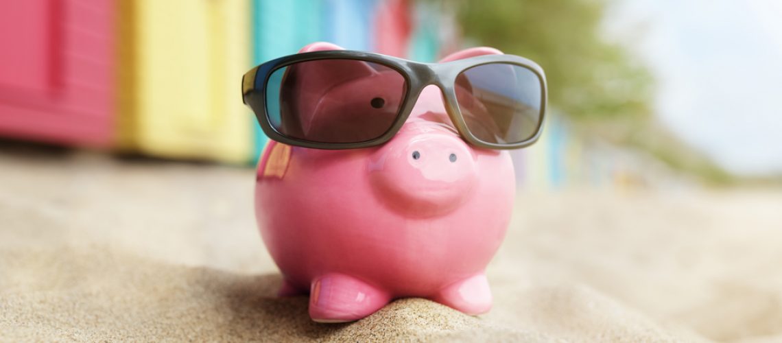 Piggy Bank on Summer Beach Activities - jcsolutions.com